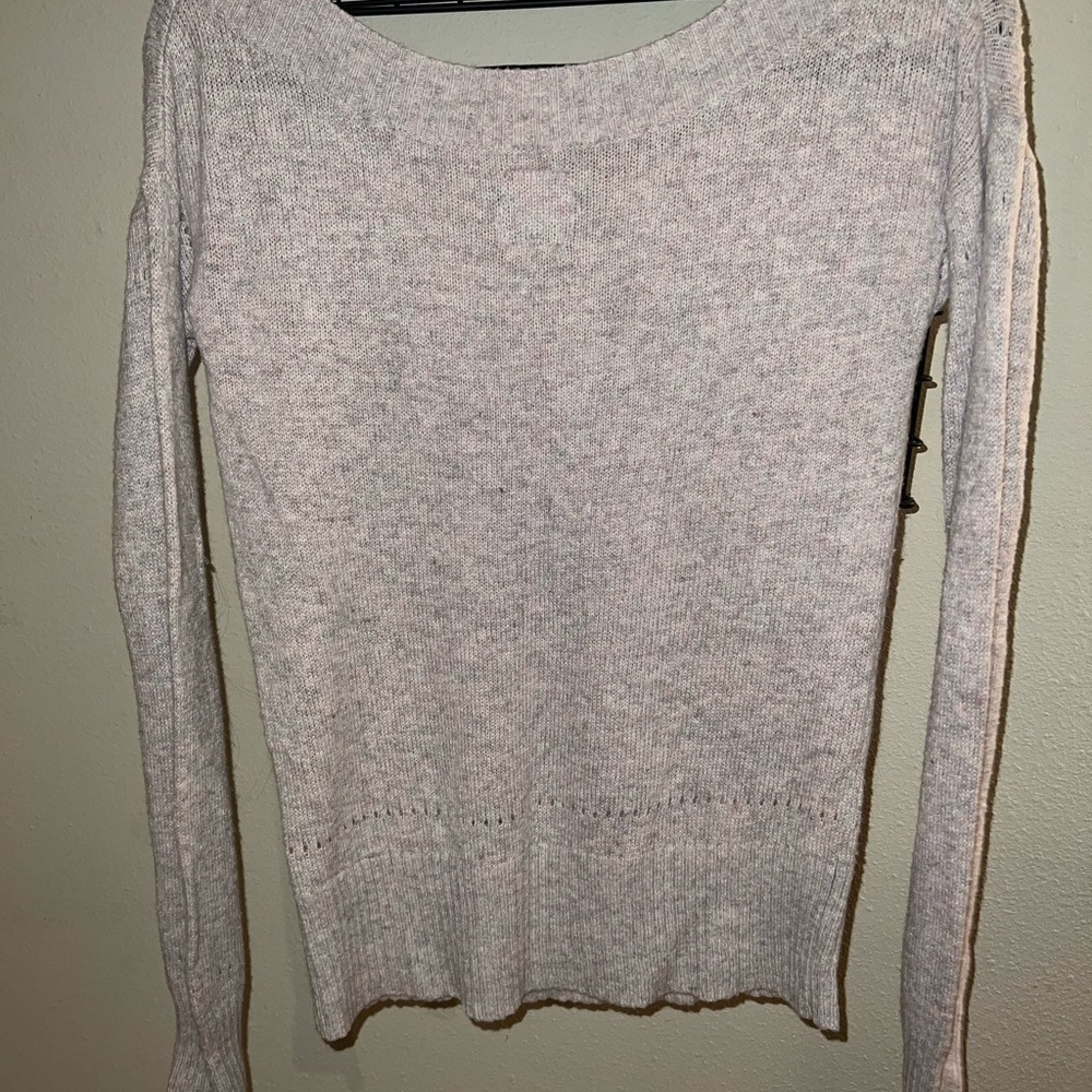 Small American eagles off the shoulder sweater
